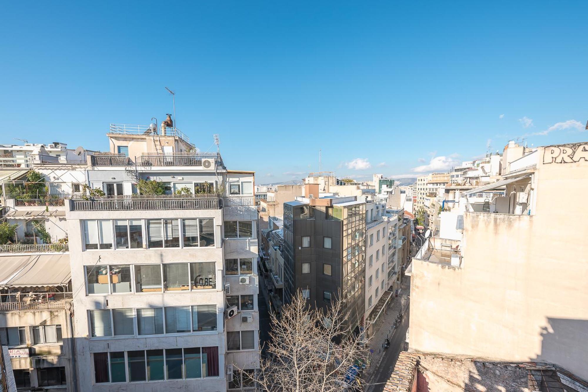 אתונה Stunning Acropolis View At City Center מראה חיצוני תמונה